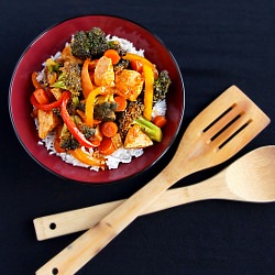 Spicy Kung Pao Chicken Stir-Fry