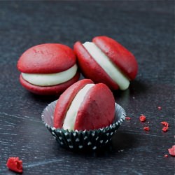 Red Velvet Whoopie Pies