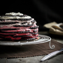 Chocolate-Raspberry Icebox Cake