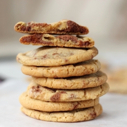 Chocolate Truffle Swirl Cookies