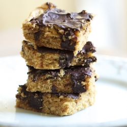 Dark Chocolate Peanut Butter Bars