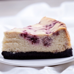 White Chocolate Raspberry Cheesecake