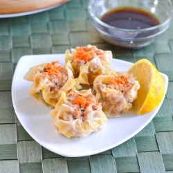 Steamed Pork and Shrimp Dumplings