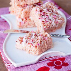 Strawberry Cake Batter Rice Krispie