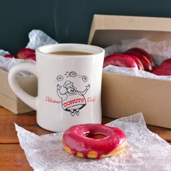 Meyer Lemon Blueberry Donuts