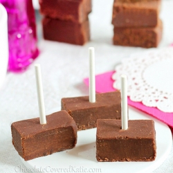 Valentine’s Day Hot Cocoa Fudge