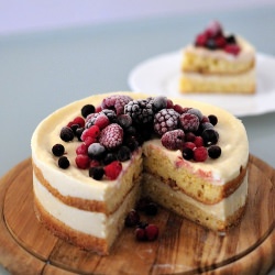 Apple Cream Cake