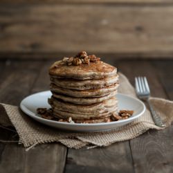 Brown Butter and Pecan Pancakes