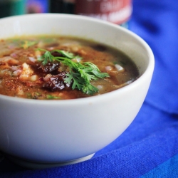 Spiced Yellow Pea Soup