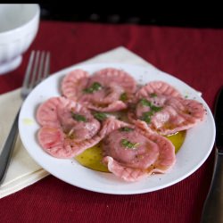 Beet of My Heart Ravioli