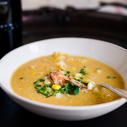 Thai-Style Crab & Corn Chowder