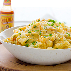 Cheddar & Cholula Mashed Potatoes