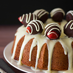 Strawberry Bundt Cake