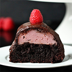 Chocolate Raspberry Cheesecake