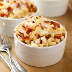 Bacon Feta Mac and Cheese