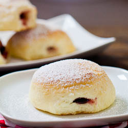 Baked Jam Filled Donuts