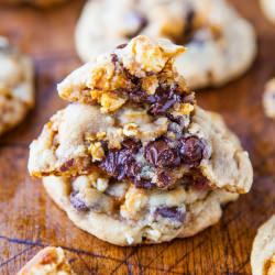 Caramel Corn Chocolate Chip Cookies