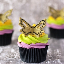 Mardi Gras Cupcakes