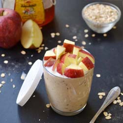 Refrigerator Oatmeal in a Jar