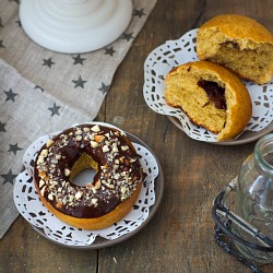 Hazelnuts and Chocolate Donuts