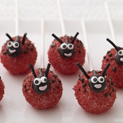 Love Bug Cake Pops