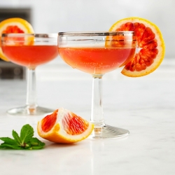 Blood Orange & Bourbon Cocktails