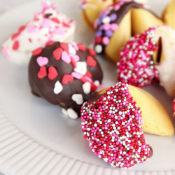 DIY Valentine Fortune Cookies