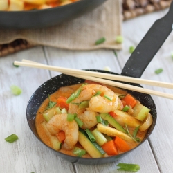 Coconut Red Curry Shrimp