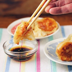 Red Curry Shrimp Dumplings