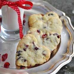 Cookies with Dried Cranberries