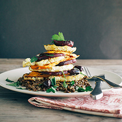 Lemon + Rosemary Winter Veggies