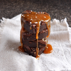 Salted Caramel Brownies