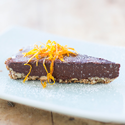 Gluten Free Vegan Chocolate Tart