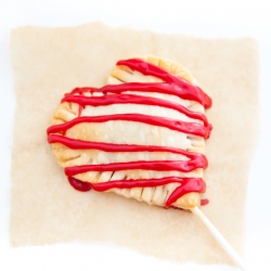 Heart-Shaped Pie Pops