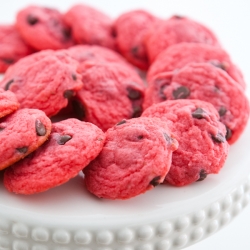 Chocolate Raspberry Cookies