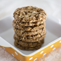 Molasses Oatmeal Spice Cookies