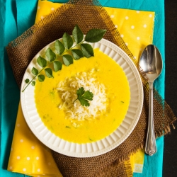 Yogurt, Garbanzo Flour Gravy: Kadhi