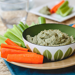 Kale Pesto Bean Dip