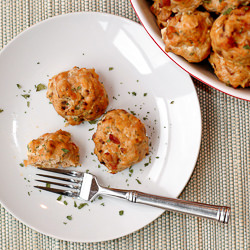 Baked Chicken Meatballs