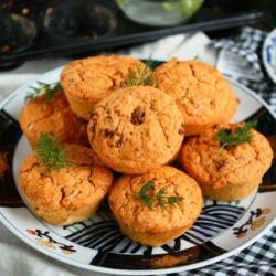 Gluten Free Red Lentil Muffins