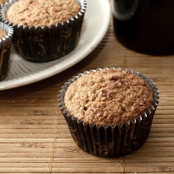 Moist Zucchini Bran Muffins