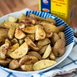 Crispy Potatoes with Old Bay