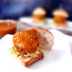 Turkey Meatball Sliders