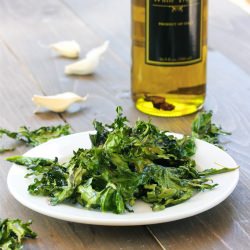 Roasted Kale wtih Truffle Oil