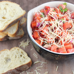 Tomato Basil Bruschetta