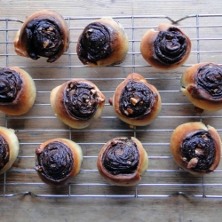 Salted Almond & Chocolate Rolls