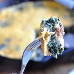 Spinach & Mushroom Frittata