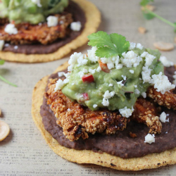 Chipotle Cashew Chicken Tostada