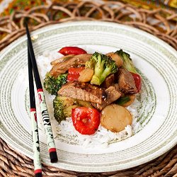 Ginger Pork Stir-Fry