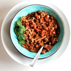 Pinto Bean Chicken Chili